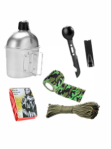 Рюкзак тактический с наполнением укомплектованный, походный, набор для выживания Патриот PT-TRS19